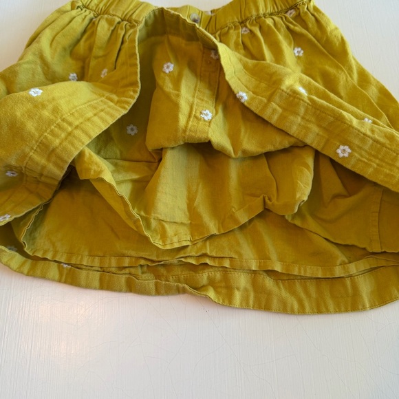 Mini Boden Girl’s Bundle 8-9Y Pink Ruffle Skort & Yellow Embroidered Skirt - Picture 9 of 11